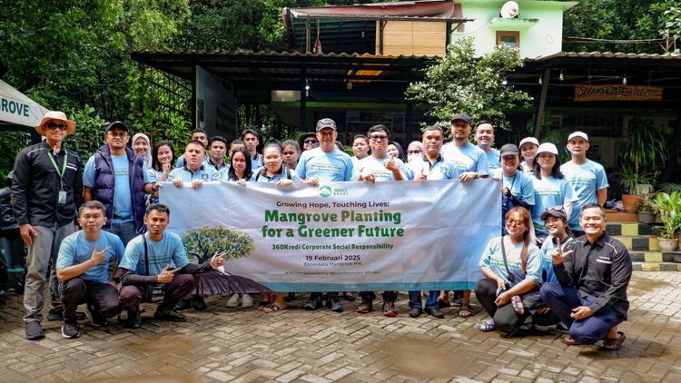 Wujudkan Peduli Lingkungan, 360Kredi Ajak Komunitas Berkebutuhan Khusus - Tunanetra
Menanam Mangrove