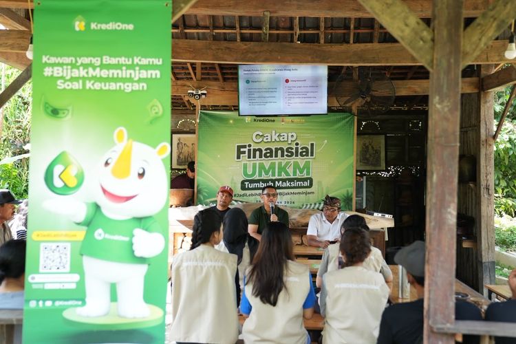 Tingkatkan Literasi Keuangan, KrediOne Gelar Edukasi bagi UMKM dan Kelompok Tani di Bali 